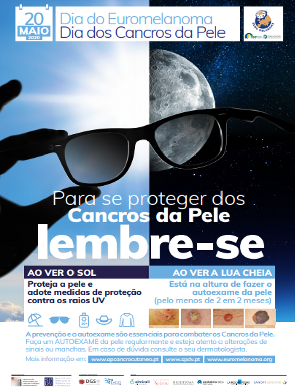 Imagem 5. Exemplo campanha contra o melanoma, de 2020.
